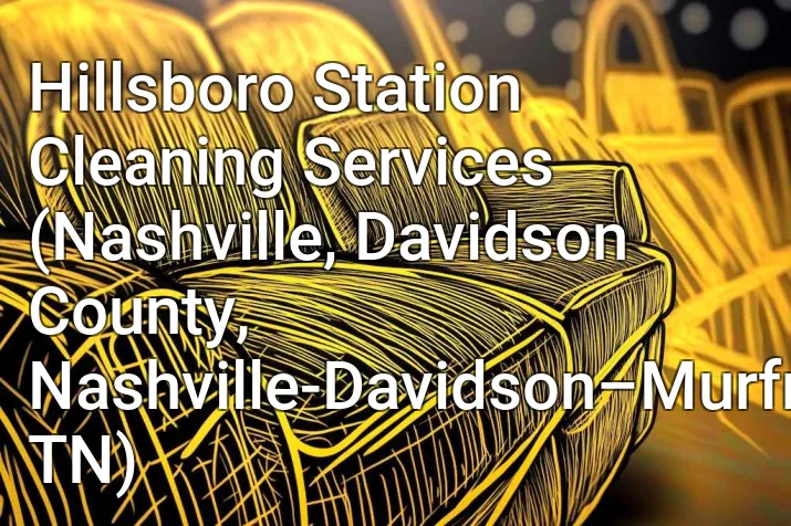 Hillsboro Station Cleaning Services (Nashville, Davidson County, Nashville-Davidson–Murfreesboro–Franklin, TN)