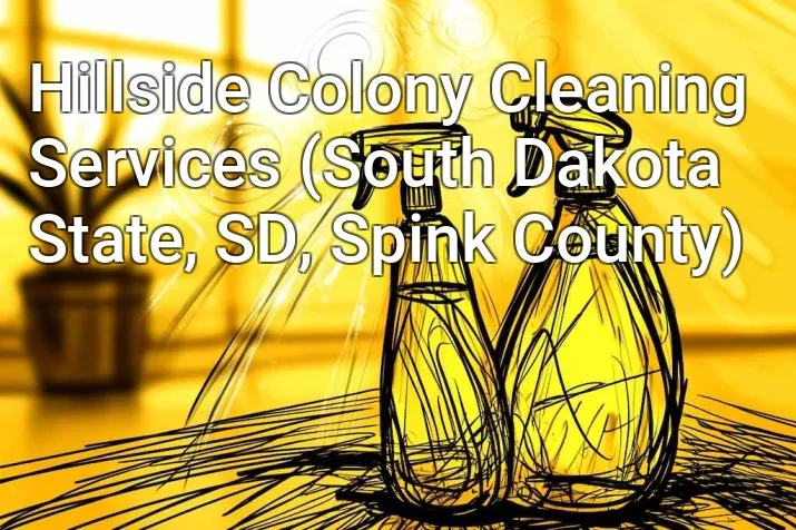 Hillside Colony Cleaning Services (South Dakota State, SD, Spink County)