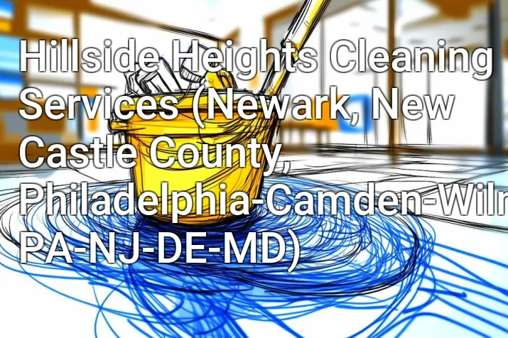 Hillside Heights Cleaning Services (Newark, New Castle County, Philadelphia-Camden-Wilmington, PA-NJ-DE-MD)