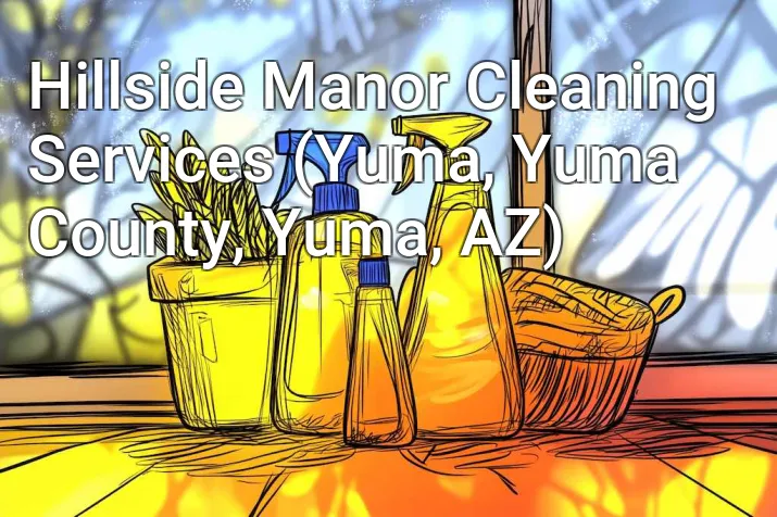 Hillside Manor Cleaning Services (Yuma, Yuma County, Yuma, AZ)