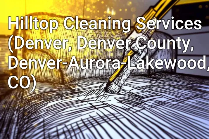 Hilltop Cleaning Services (Denver, Denver County, Denver-Aurora-Lakewood, CO)