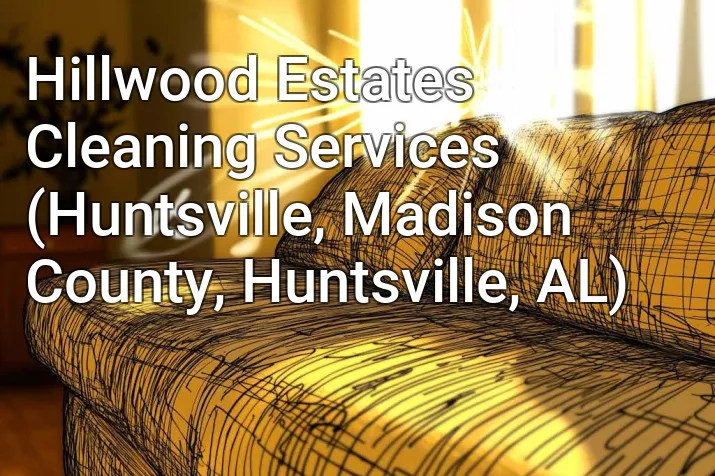 Hillwood Estates Cleaning Services (Huntsville, Madison County, Huntsville, AL)