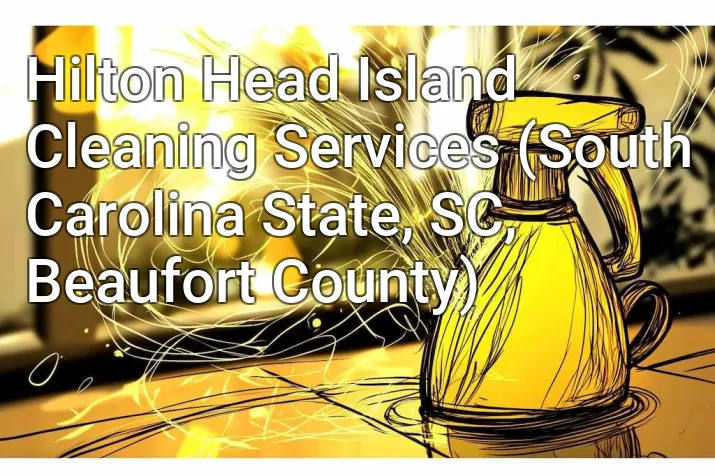 Hilton Head Island Cleaning Services (South Carolina State, SC, Beaufort County)