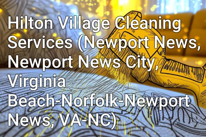 Hilton Village Cleaning Services (Newport News, Newport News City, Virginia Beach-Norfolk-Newport News, VA-NC)