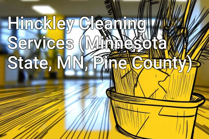 Hinckley Cleaning Services (Minnesota State, MN, Pine County)