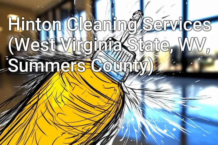 Hinton Cleaning Services (West Virginia State, WV, Summers County)