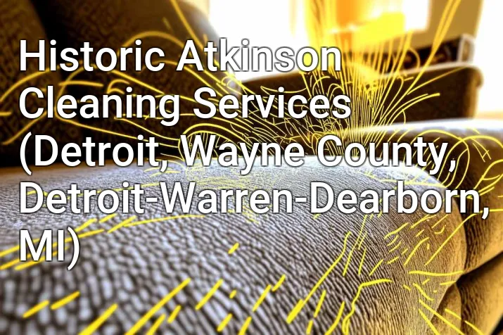 Historic Atkinson Cleaning Services (Detroit, Wayne County, Detroit-Warren-Dearborn, MI)