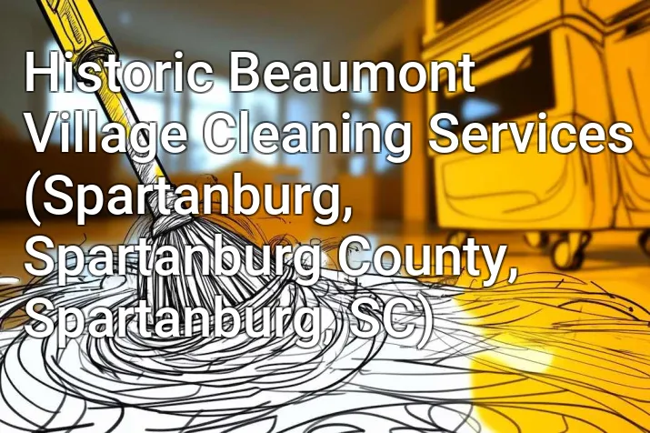Historic Beaumont Village Cleaning Services (Spartanburg, Spartanburg County, Spartanburg, SC)