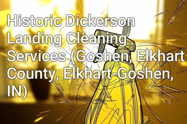 Historic Dickerson Landing Cleaning Services (Goshen, Elkhart County, Elkhart-Goshen, IN)