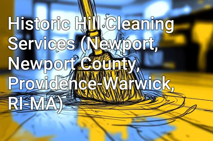 Historic Hill Cleaning Services (Newport, Newport County, Providence-Warwick, RI-MA)