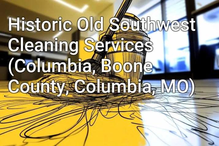 Historic Old Southwest Cleaning Services (Columbia, Boone County, Columbia, MO)