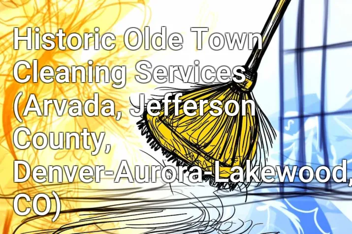 Historic Olde Town Cleaning Services (Arvada, Jefferson County, Denver-Aurora-Lakewood, CO)