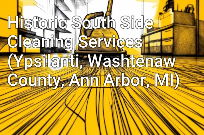 Historic South Side Cleaning Services (Ypsilanti, Washtenaw County, Ann Arbor, MI)
