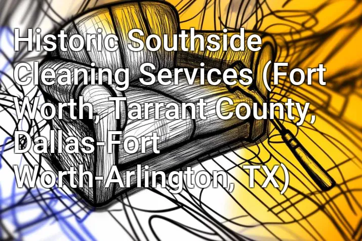 Historic Southside Cleaning Services (Fort Worth, Tarrant County, Dallas-Fort Worth-Arlington, TX)