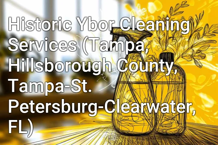 Historic Ybor Cleaning Services (Tampa, Hillsborough County, Tampa-St. Petersburg-Clearwater, FL)