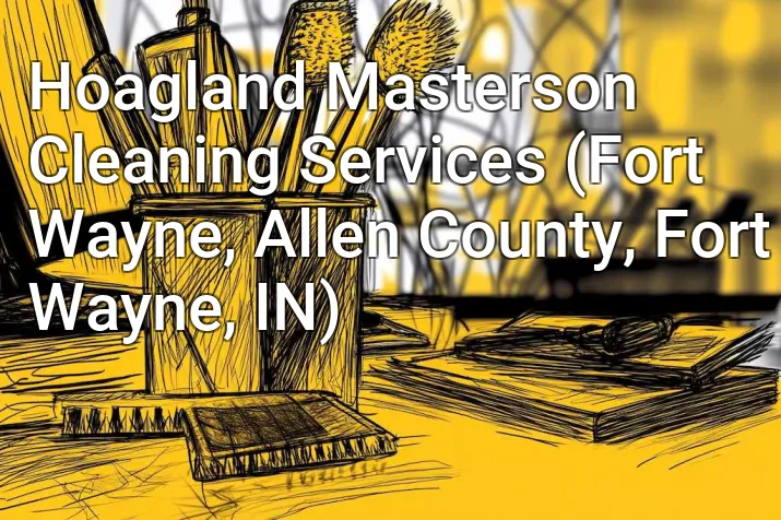 Hoagland Masterson Cleaning Services (Fort Wayne, Allen County, Fort Wayne, IN)