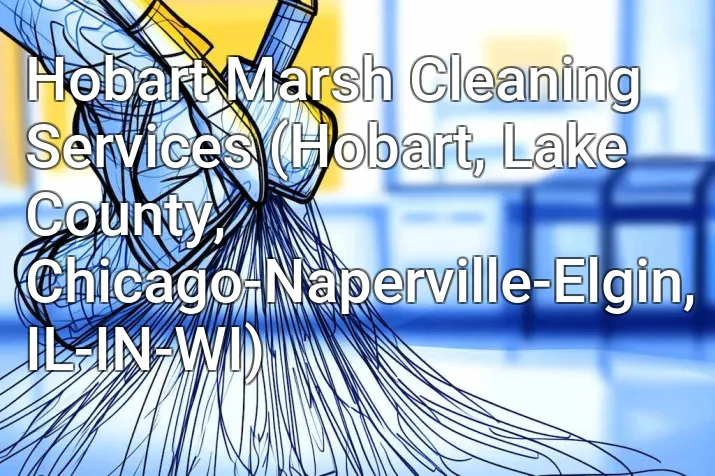 Hobart Marsh Cleaning Services (Hobart, Lake County, Chicago-Naperville-Elgin, IL-IN-WI)
