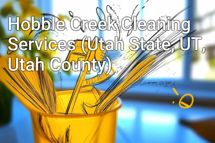 Hobble Creek Cleaning Services (Utah State, UT, Utah County)