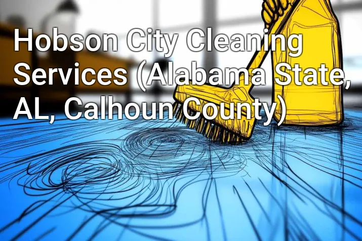 Hobson City Cleaning Services (Alabama State, AL, Calhoun County)