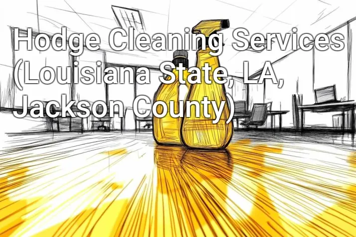 Hodge Cleaning Services (Louisiana State, LA, Jackson County)