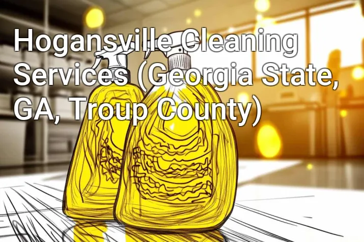 Hogansville Cleaning Services (Georgia State, GA, Troup County)