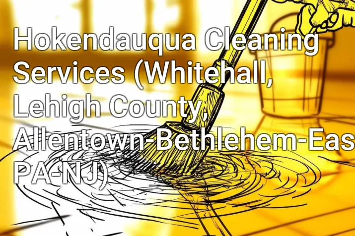 Hokendauqua Cleaning Services (Whitehall, Lehigh County, Allentown-Bethlehem-Easton, PA-NJ)