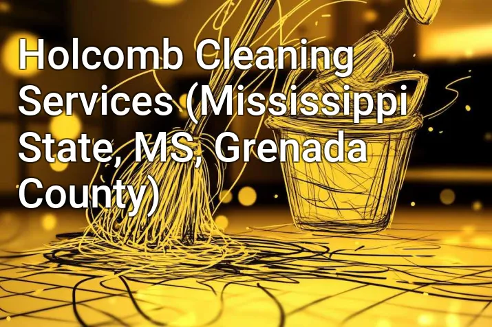 Holcomb Cleaning Services (Mississippi State, MS, Grenada County)