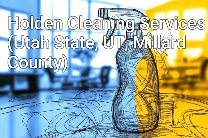 Holden Cleaning Services (Utah State, UT, Millard County)