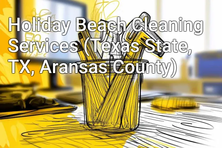 Holiday Beach Cleaning Services (Texas State, TX, Aransas County)