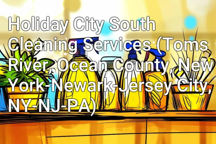 Holiday City South Cleaning Services (Toms River, Ocean County, New York-Newark-Jersey City, NY-NJ-PA)