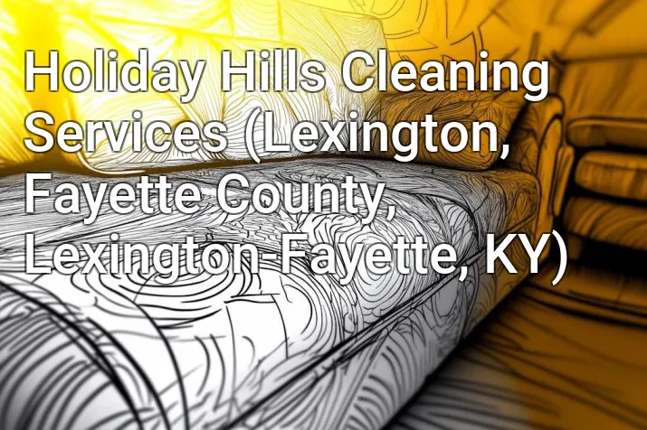 Holiday Hills Cleaning Services (Lexington, Fayette County, Lexington-Fayette, KY)