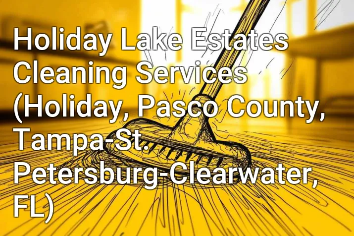Holiday Lake Estates Cleaning Services (Holiday, Pasco County, Tampa-St. Petersburg-Clearwater, FL)