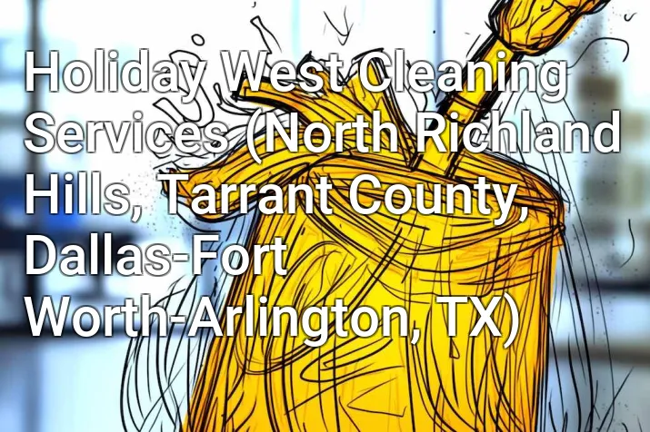 Holiday West Cleaning Services (North Richland Hills, Tarrant County, Dallas-Fort Worth-Arlington, TX)