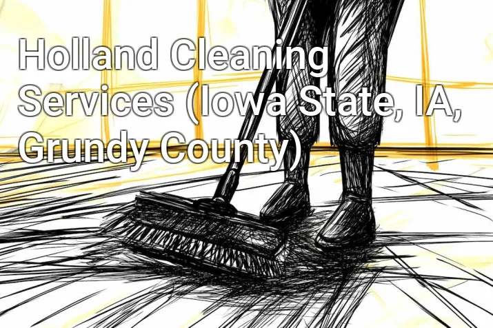 Holland Cleaning Services (Iowa State, IA, Grundy County)