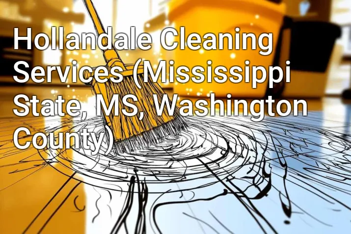 Hollandale Cleaning Services (Mississippi State, MS, Washington County)