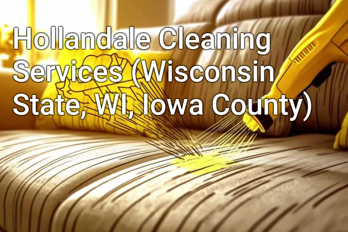 Hollandale Cleaning Services (Wisconsin State, WI, Iowa County)