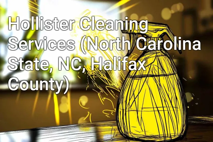 Hollister Cleaning Services (North Carolina State, NC, Halifax County)