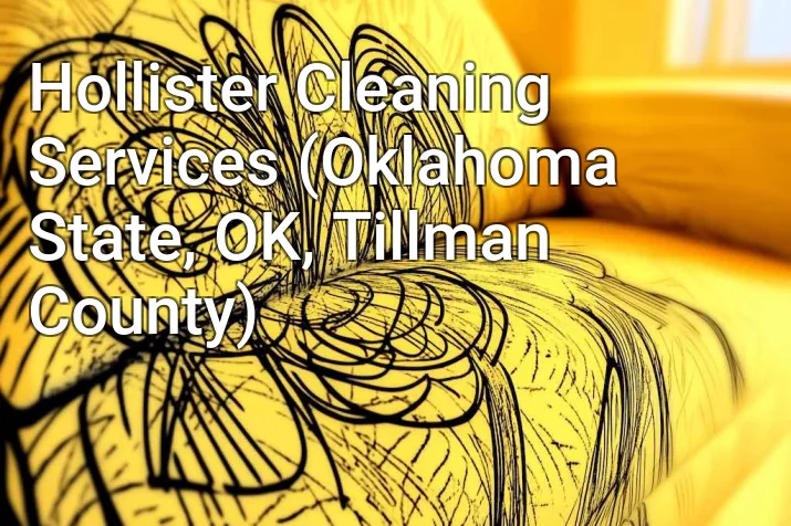 Hollister Cleaning Services (Oklahoma State, OK, Tillman County)