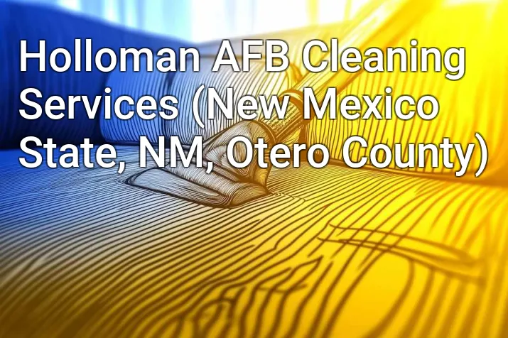 Holloman AFB Cleaning Services (New Mexico State, NM, Otero County)