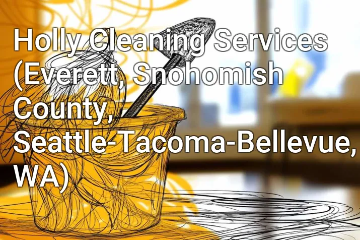 Holly Cleaning Services (Everett, Snohomish County, Seattle-Tacoma-Bellevue, WA)