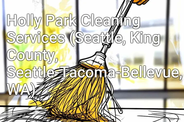 Holly Park Cleaning Services (Seattle, King County, Seattle-Tacoma-Bellevue, WA)