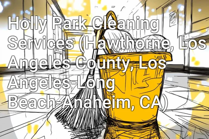Holly Park Cleaning Services (Hawthorne, Los Angeles County, Los Angeles-Long Beach-Anaheim, CA)