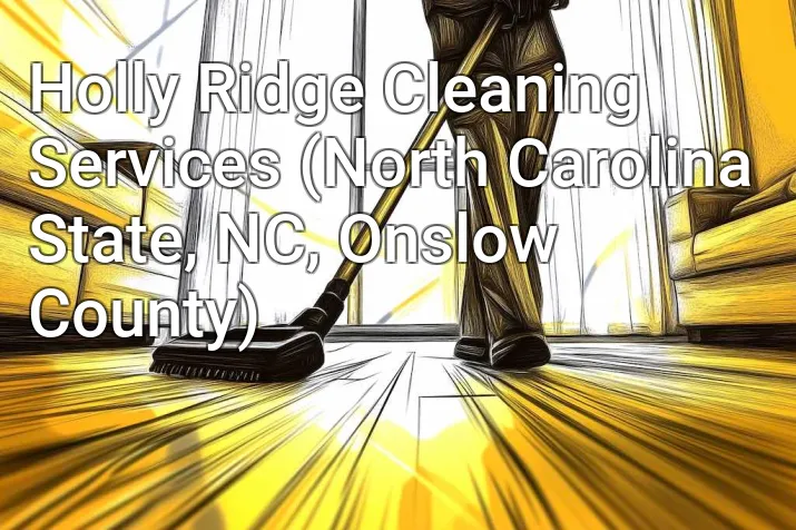 Holly Ridge Cleaning Services (North Carolina State, NC, Onslow County)