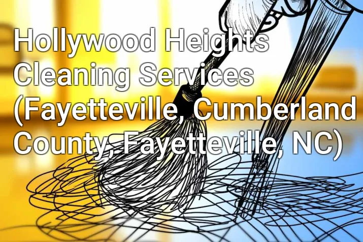 Hollywood Heights Cleaning Services (Fayetteville, Cumberland County, Fayetteville, NC)