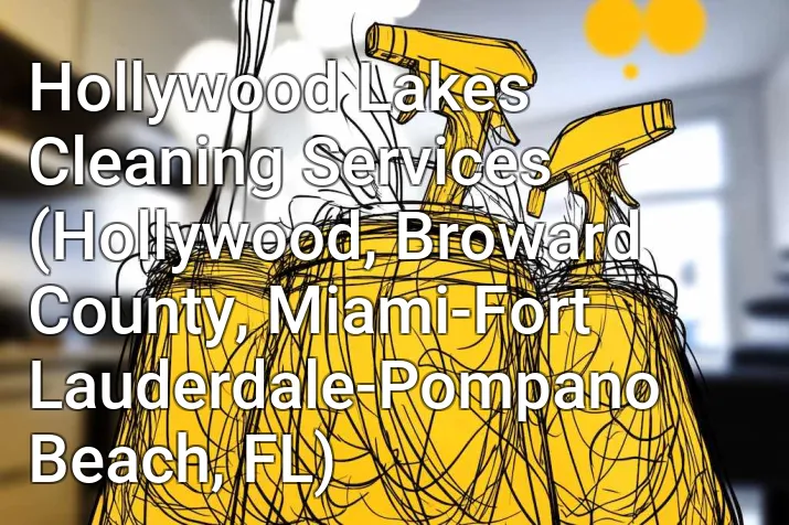 Hollywood Lakes Cleaning Services (Hollywood, Broward County, Miami-Fort Lauderdale-Pompano Beach, FL)