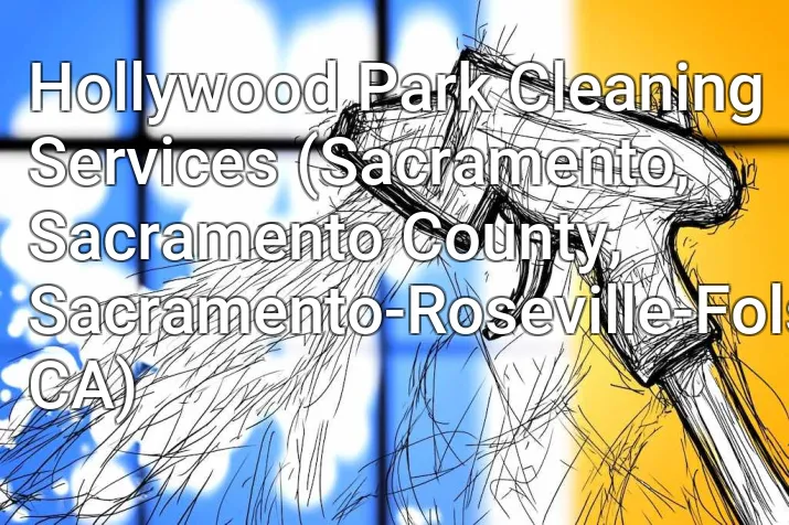 Hollywood Park Cleaning Services (Sacramento, Sacramento County, Sacramento-Roseville-Folsom, CA)