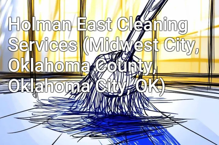 Holman East Cleaning Services (Midwest City, Oklahoma County, Oklahoma City, OK)