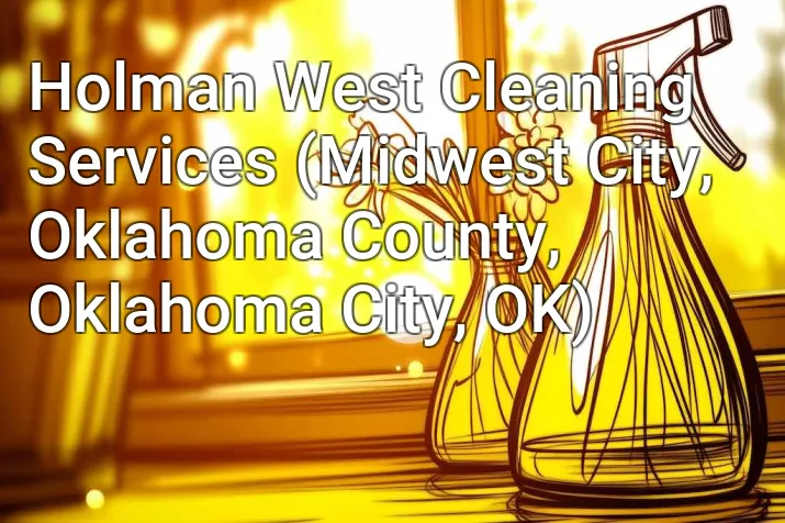 Holman West Cleaning Services (Midwest City, Oklahoma County, Oklahoma City, OK)