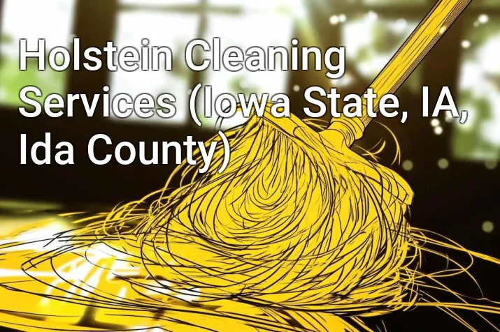 Holstein Cleaning Services (Iowa State, IA, Ida County)