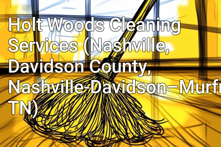 Holt Woods Cleaning Services (Nashville, Davidson County, Nashville-Davidson–Murfreesboro–Franklin, TN)
